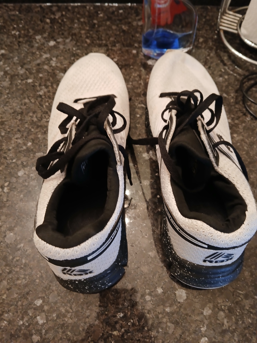 RBX Men's White and Black Athletic Shoes